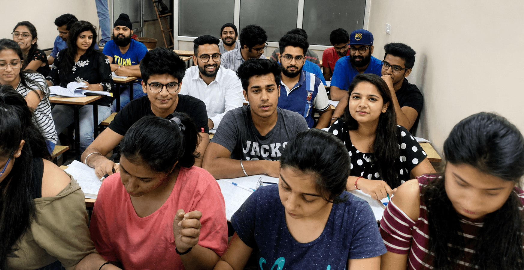 Students in classroom
